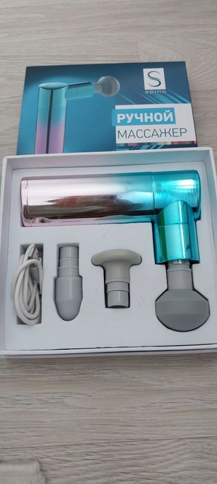 Ручной массажер новый с насадками модель MINAKO