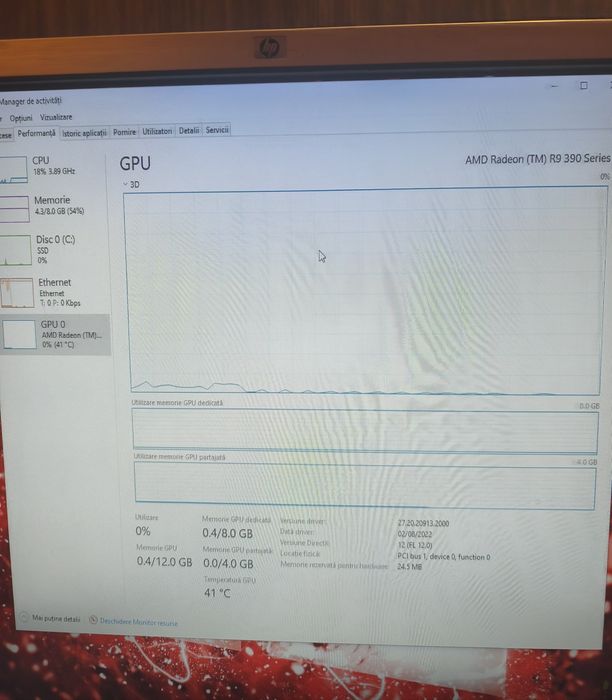 Placa video 8gb 512bit