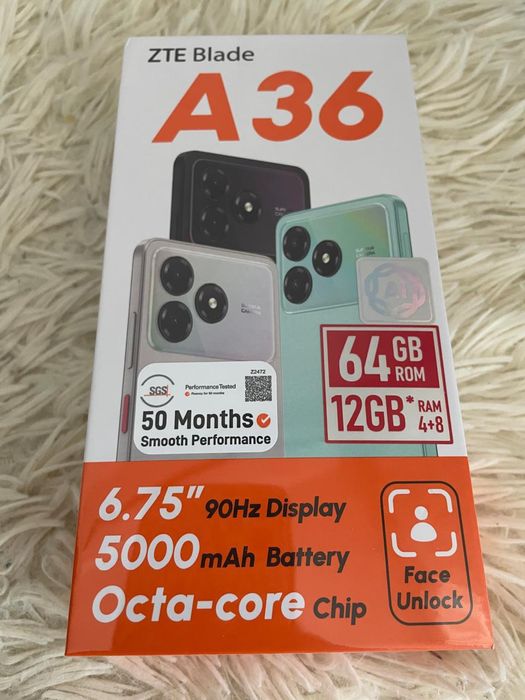 Продам новый ZTE A36 4-64