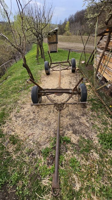 Ștraf/remorca după tractor/cal