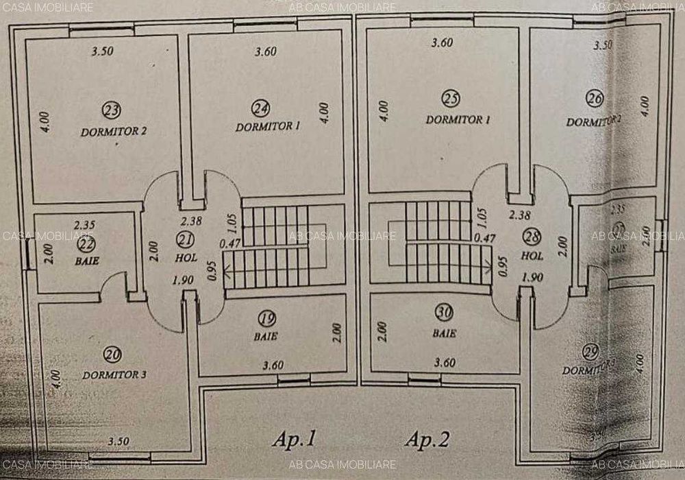 Duplex nou, P+E, 5 camere, 3 băi, perete dublu, Dumbrăvița, comision 0