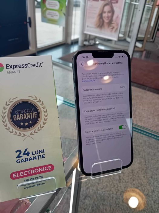 Iphone 14 128Gb 86% (Iulius Mall)(B-351) Garantie 2 ani!