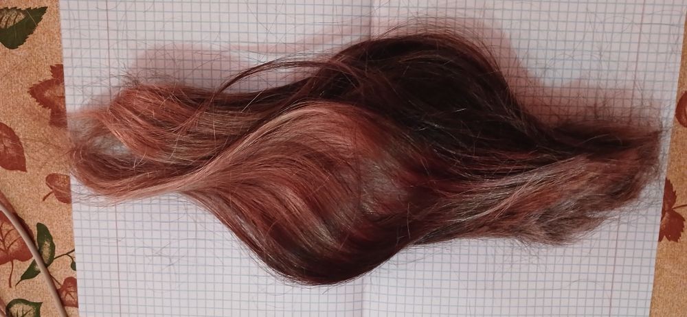 Волосы в очень в хорошем состоянии.