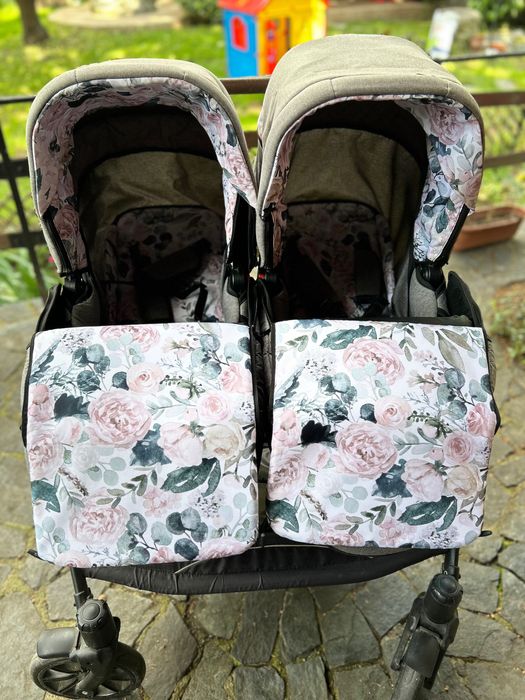 Количка за близнаци 3 в 1