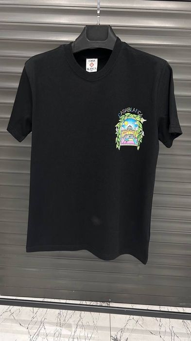 Tricou Casa Blanca negru premium