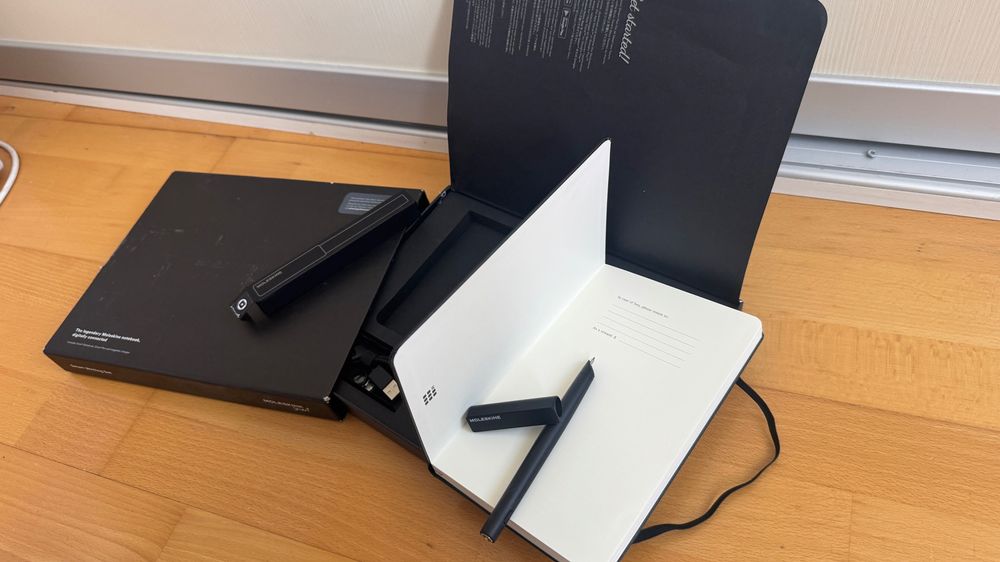 Moleskine smart pen writing set pix caiet inteligent tableta telefon