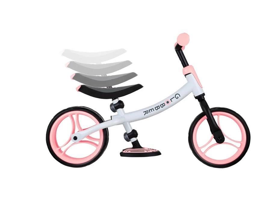 Беговел Globber Go Bike Duo розовый