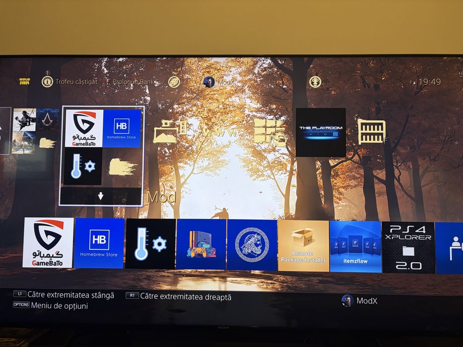 PS4 Pro 1TB modat