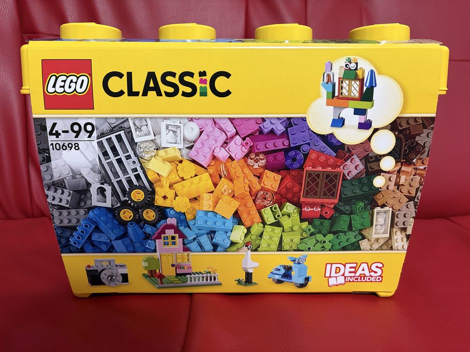 LEGO Classic: Cutie mare de constructie creativa 10698, 790 piese