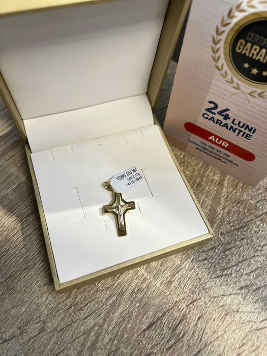 Pandantiv Aur 14K 2.17 (AG42 B.14116)  GARANTIE 24 LUNI