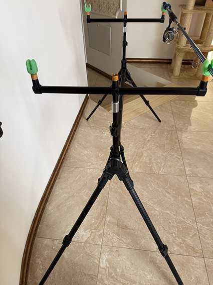 Шаранджийска Стойка CarpFocus Black Pod 3 Rods