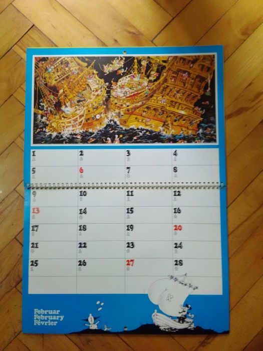 Стар Немски календар 1977г.