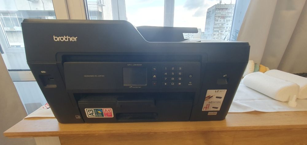 Скенер и цветен принтер А3  Brother MFC-J5330