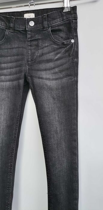 Blugi fete F&F slim fit mărimea 4-5 ani 110cm negri ca noi