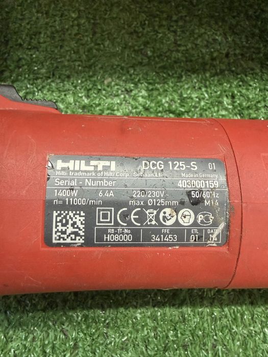 Ъглошлайф Hilti DCG 125-S /1400w