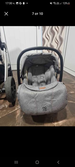 Бебешка количка Moni Polly 3v1