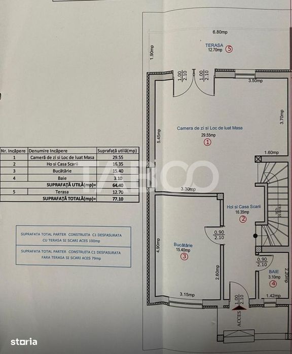 Casa moderna de tip duplex 4 camere zona Arhitectilor Sibiu