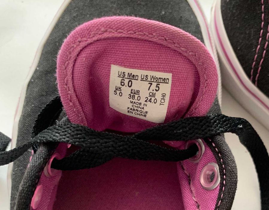 Tenisi dama,  panza, VANS, marimea 7,5