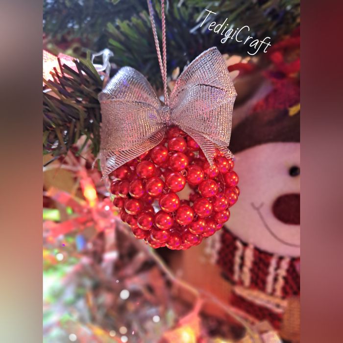 Играчки за елха от перли