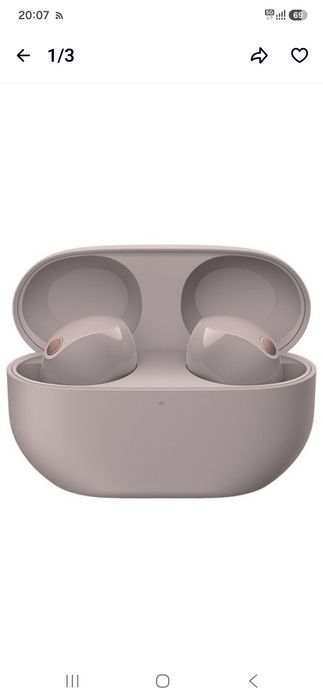 Sony WF-1000XM5 серый