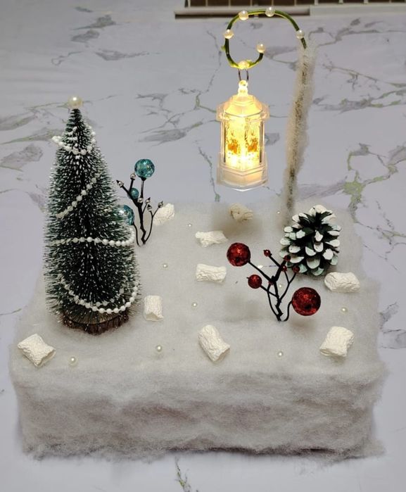 Поделки зимние ручная работа