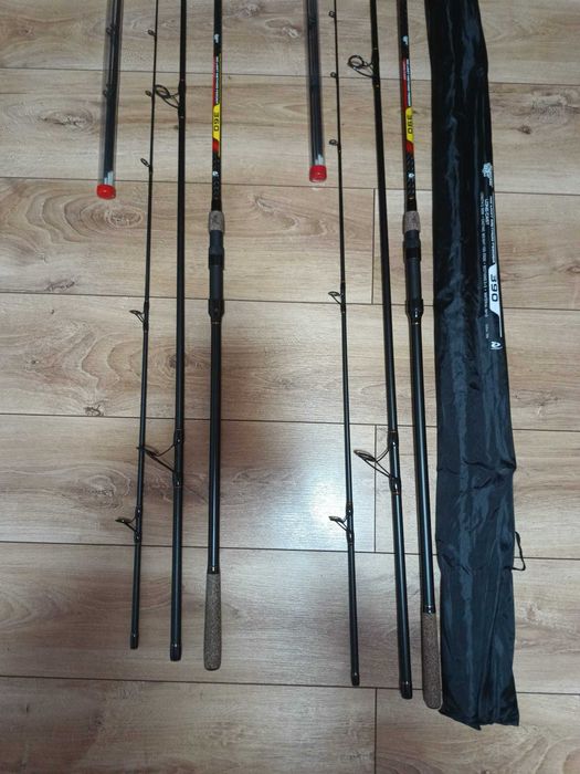 Lansete Benzar No Limit Method Feeder, 3,6 - 3.90m, 100-250g, 3+5buc