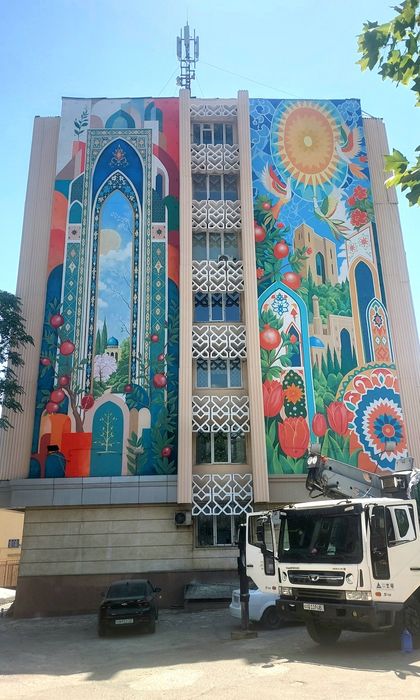 Rassom Рассом. Художник mural  барельеф роспись стень