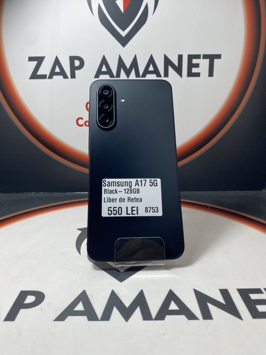 ZAP AMANET Vitan - Samsung A17 5G - 128GB - Black