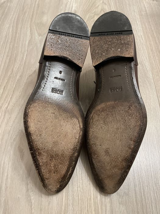 Pantofi Hugo Boss, integral piele