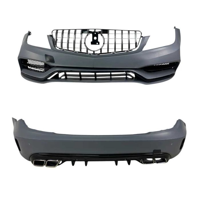 Боди кит за Mercedes C-Class W204 (2011-2013) конверсия към W205 - AMG