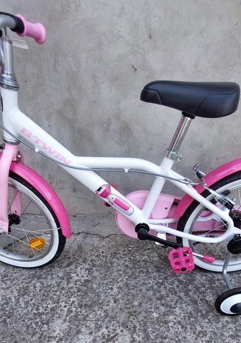 Bicicletă de copii B ' TWIN cadru din oțel pe 16 inchi