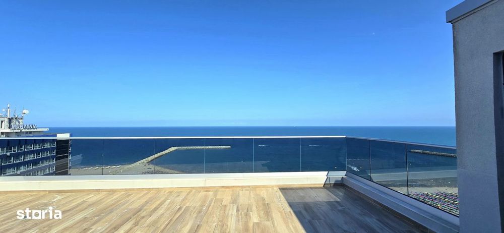 Penthouse Olimp 3 camere -etaj 15 | vedere panoramica la mare | finisa — fotografia 3