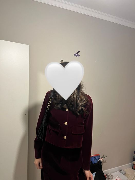 бордовая двойка