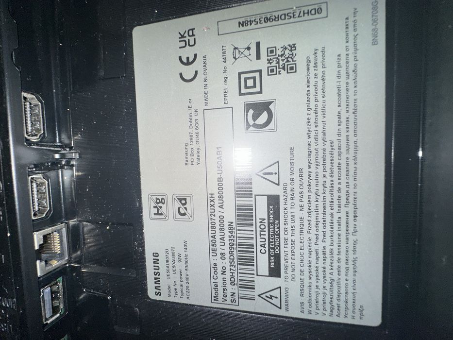 Televizor samsung (DEFECT CU LEDURILE ARSE)