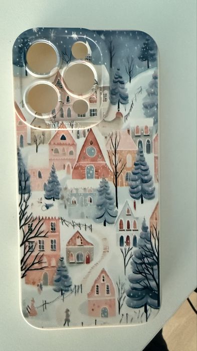 Силиконов гръб + стъклен протектор за телефон Iphone 16 Pro