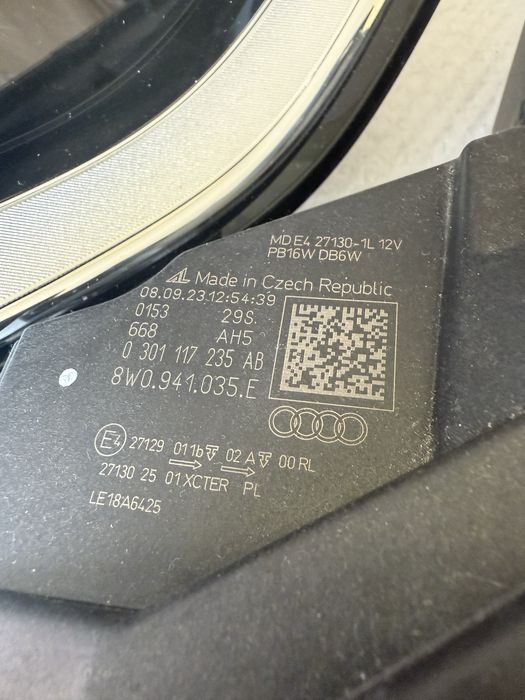 Фар фарове Audi A4 B9 facelift Перфектни