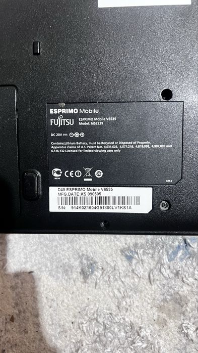 Продам офисный ноутбук Fujitsu