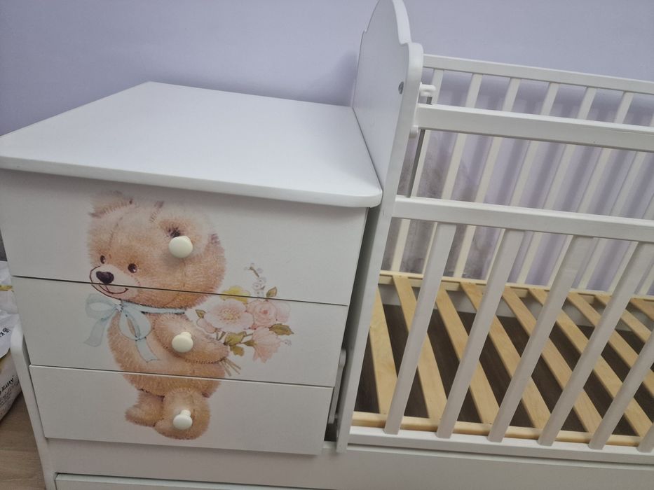 Детская кровать манеж