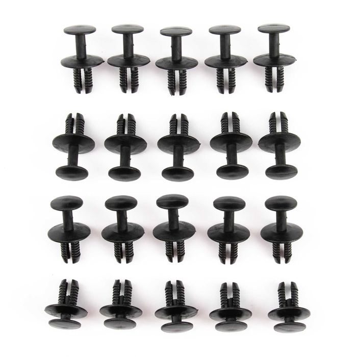 20x Щипки клипсове за Audi A2 A8 S8 Q7 TT A4 B8 A5 4D0807300B