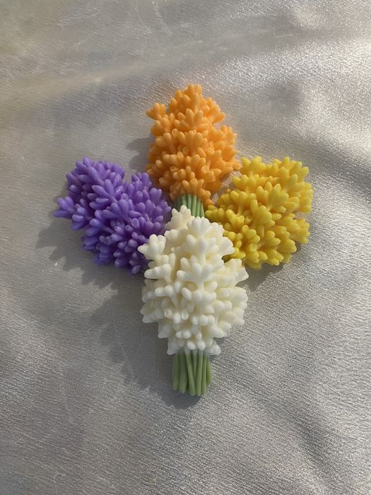 Martisoare/flori din ceara de soia