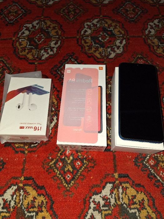 Redmi 9 A satiladi barliq dokumentleri karovka zaryadkalari bar