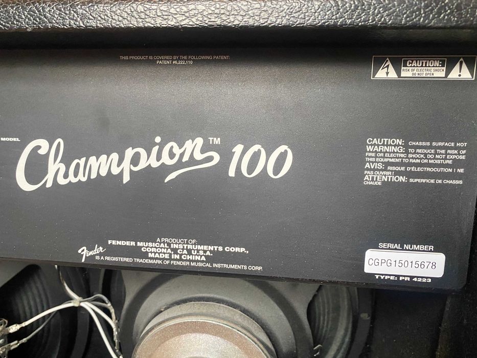 Amplificator Fender Champion 100