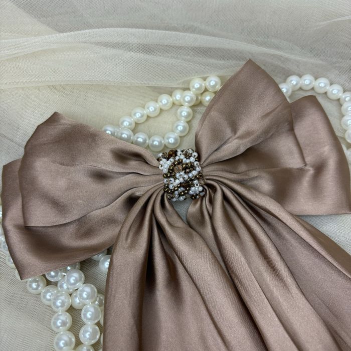 Ръчно изработени панделки за коса с клипс