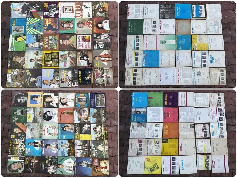 Colectie discuri vinil - aprox 300 discuri