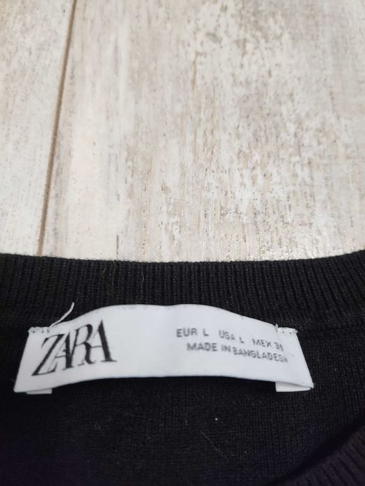 Черна блуза ZARA за ръст 164