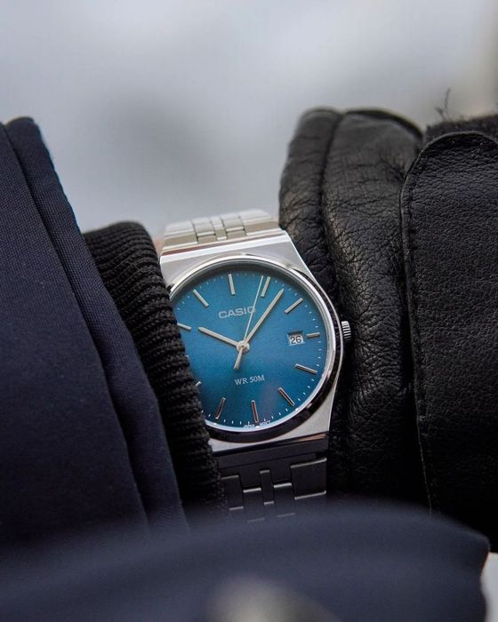 Оригинальные часы Casio MTP-B145D-2A2 — классика и надёжность