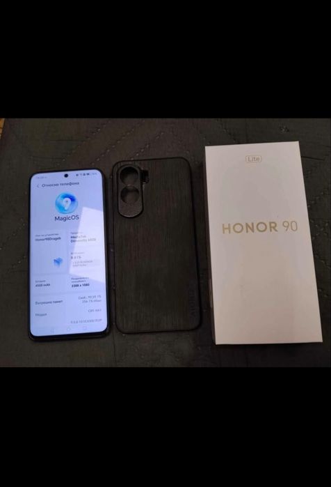 Honor 90 life + стъклен протекто + гръб
