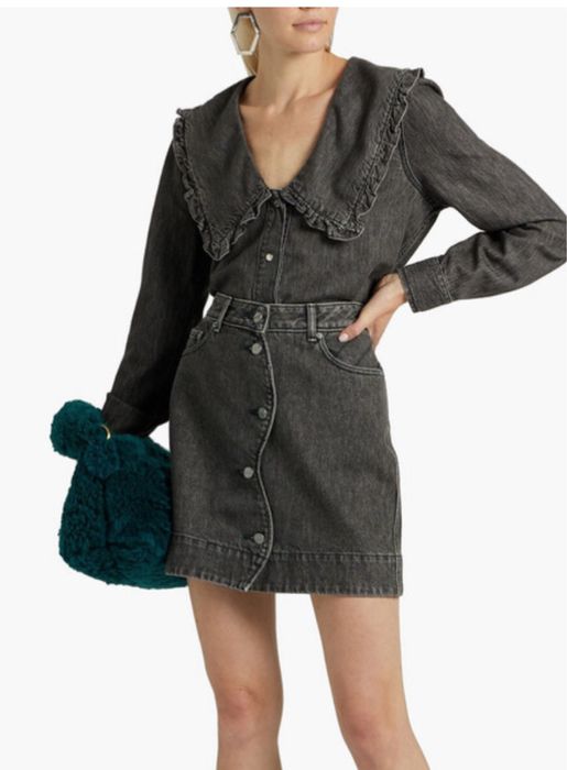 Ganni -дънкова пола