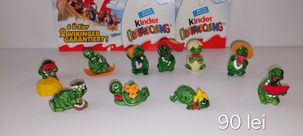 Colecții Kinder Ferrero anii 90'