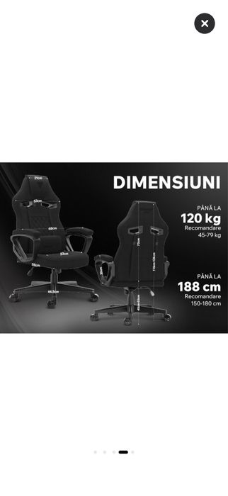 Scaun gaming SENSE7 KNIGHT